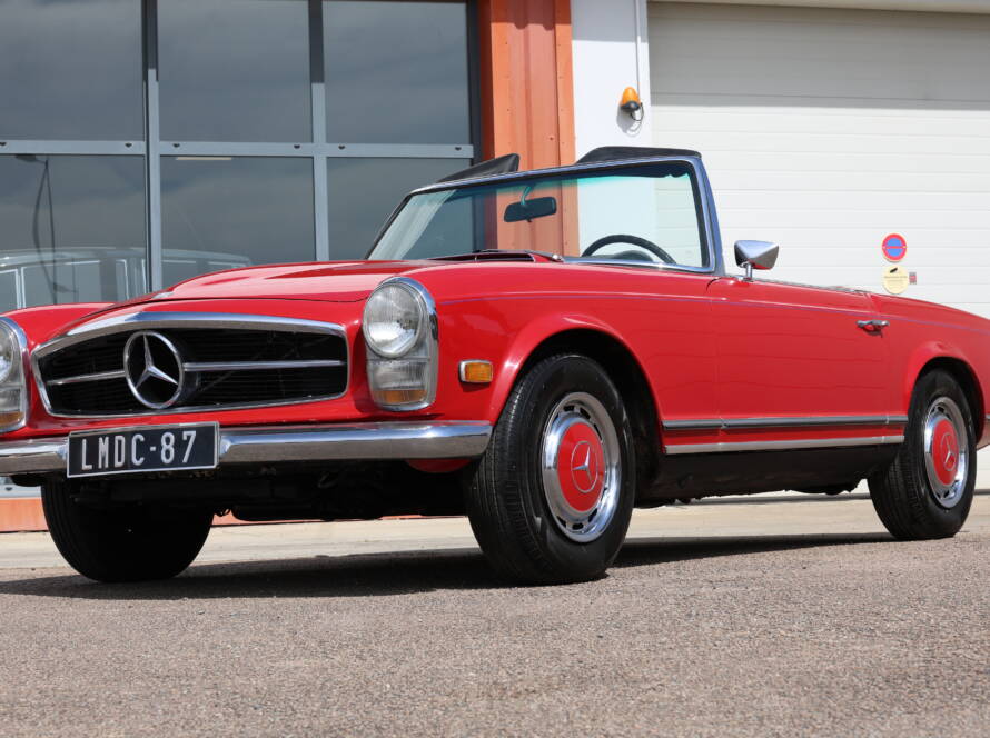 Mercedes 280 SL Type 113 Pagode Rouge 1968