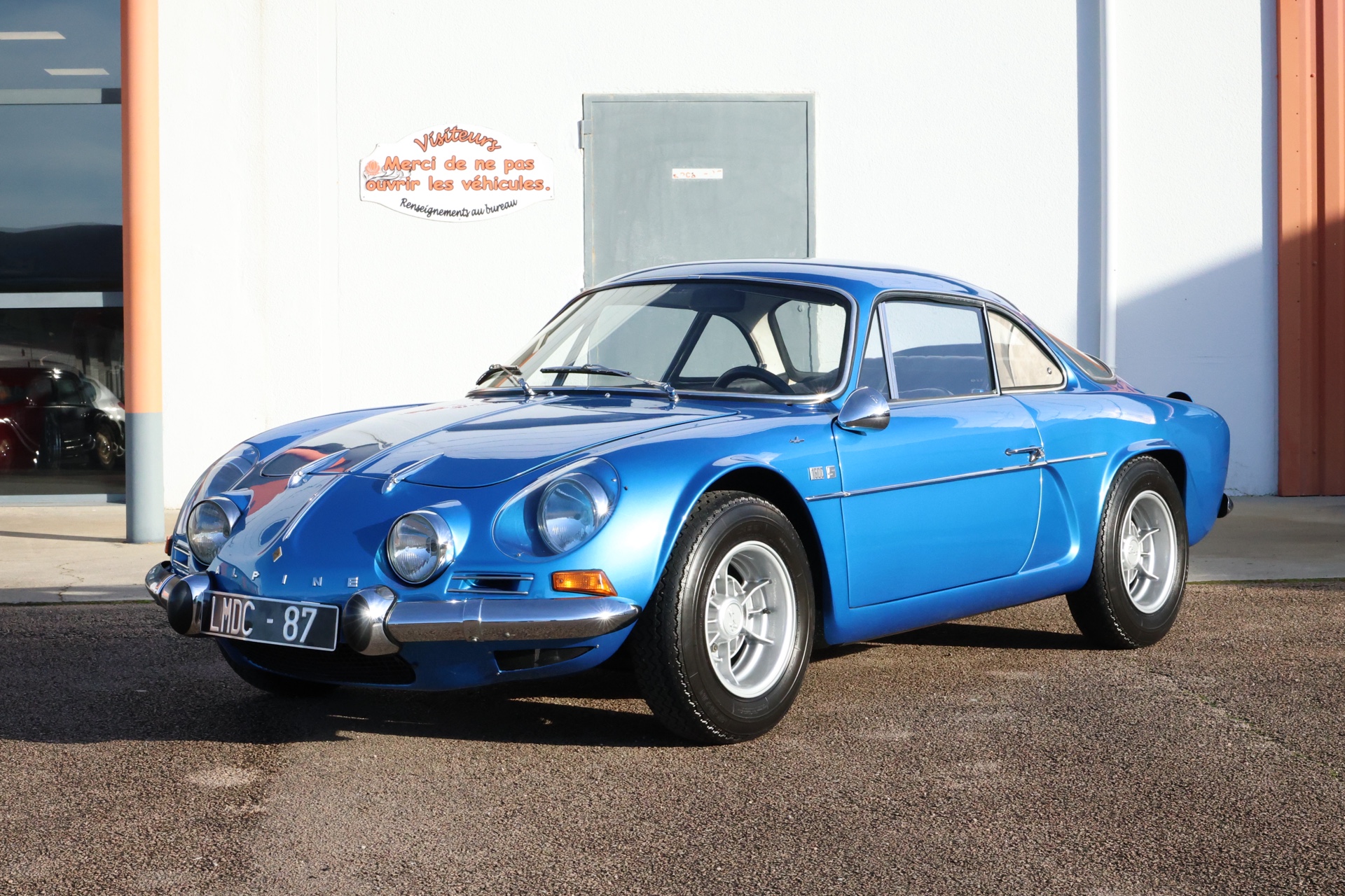 Alpine A110-1600S Bleue 1973