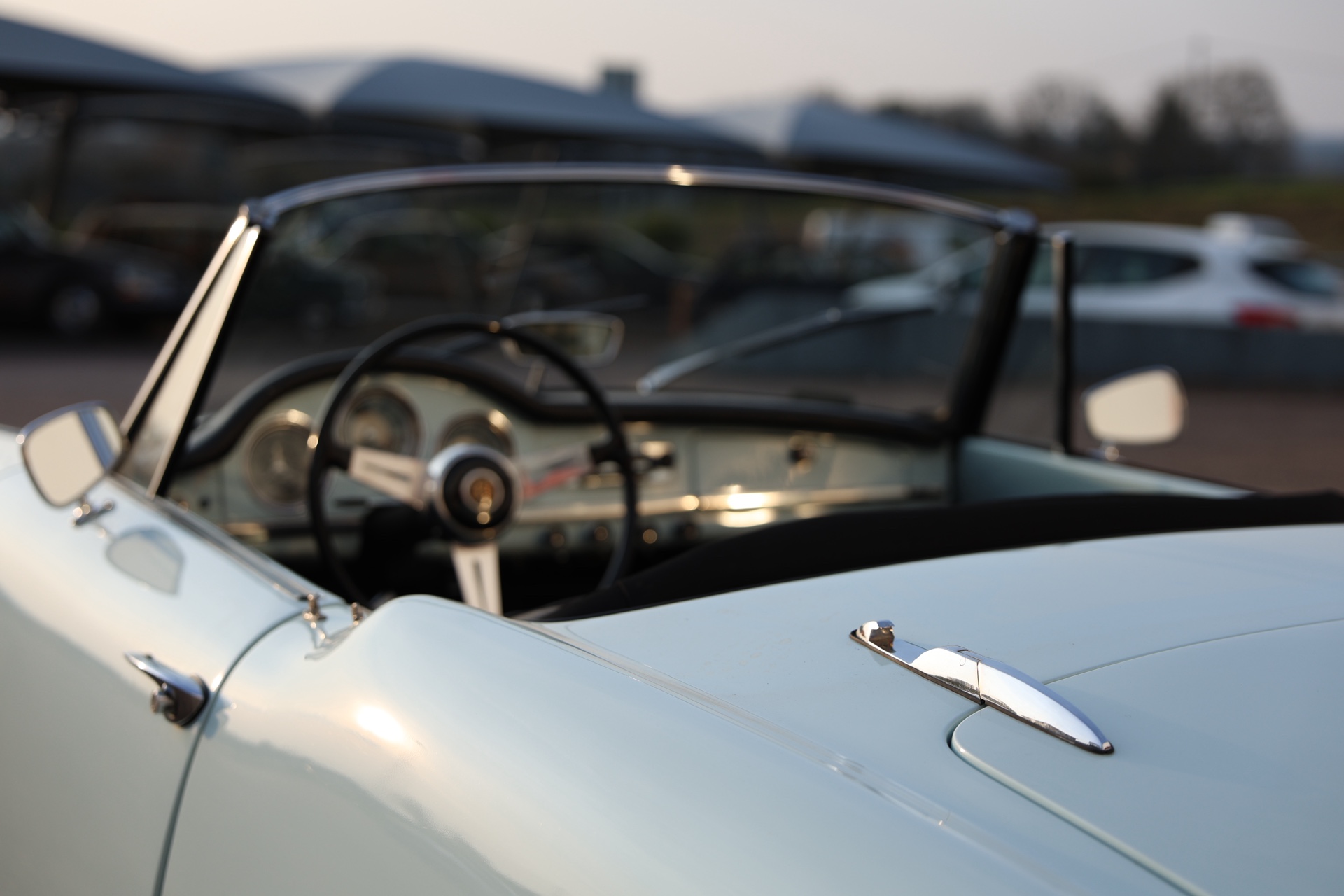 Alfa Roméo Spider Giulia Bleu Ciel 1963 – Image 15
