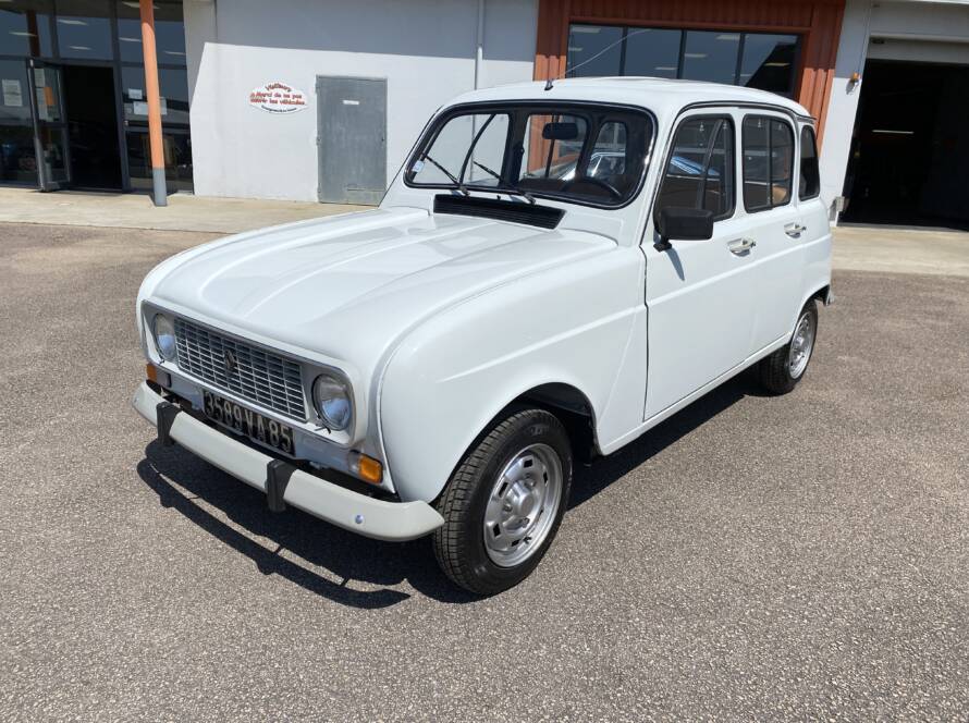 Renault 4 TL Savane 4 ème main Blanche 1986