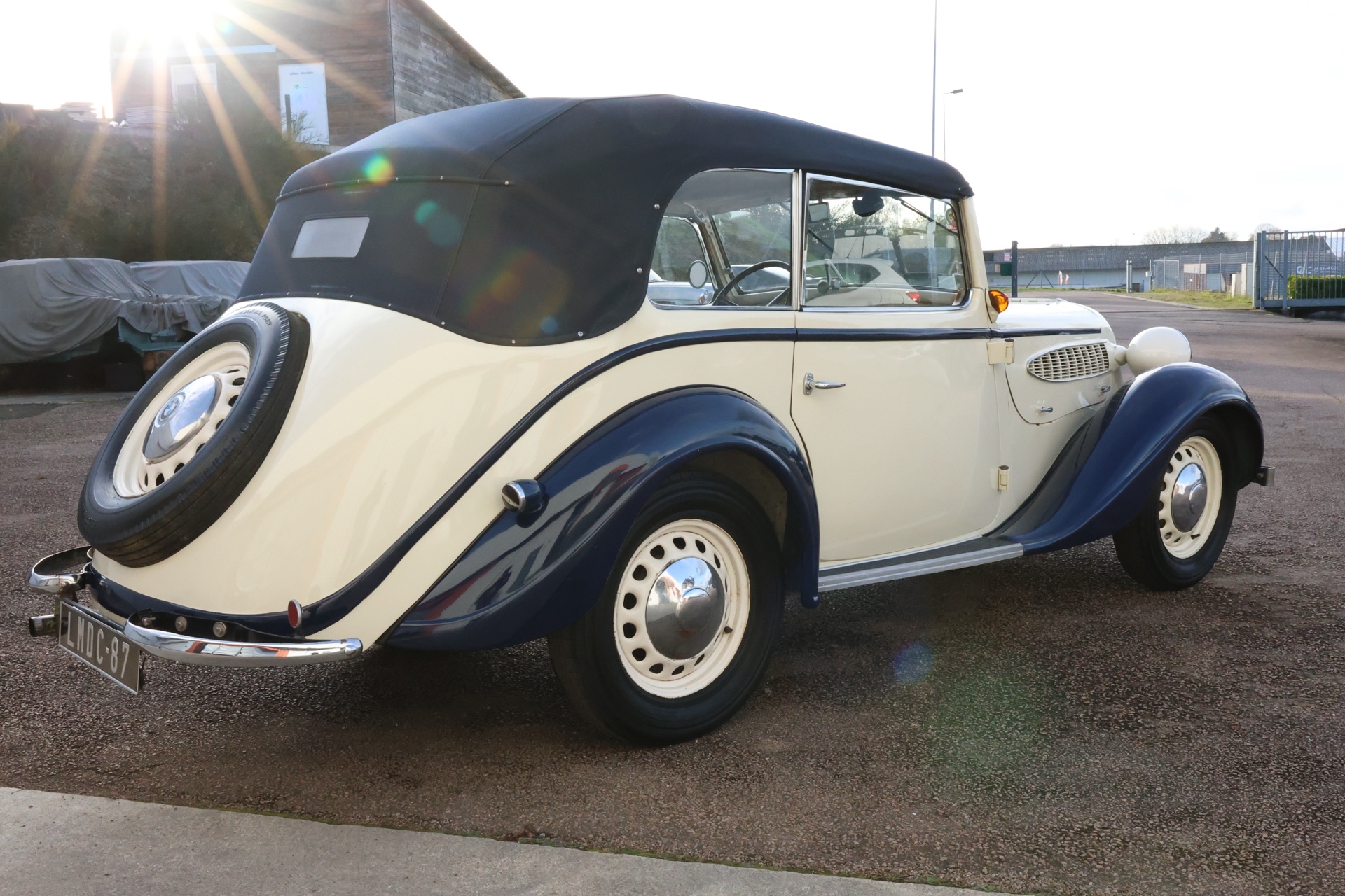 B.MW 329 Cabriolet bi-ton 1936 – Image 21