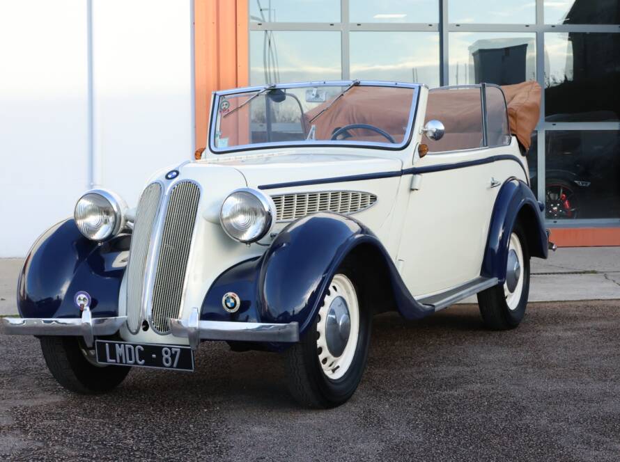 B.MW 329 Cabriolet bi-ton 1936
