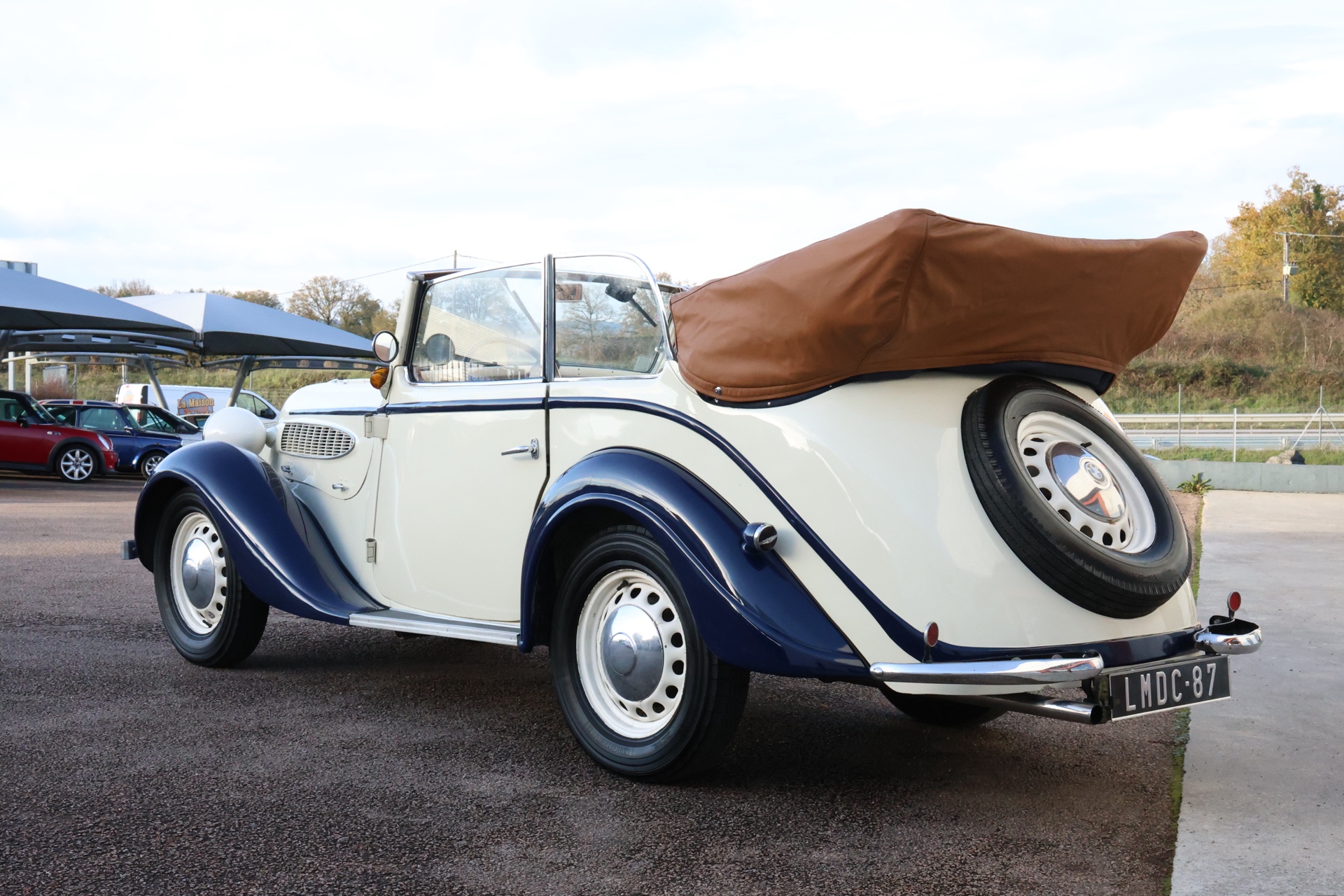 B.MW 329 Cabriolet bi-ton 1936 – Image 4