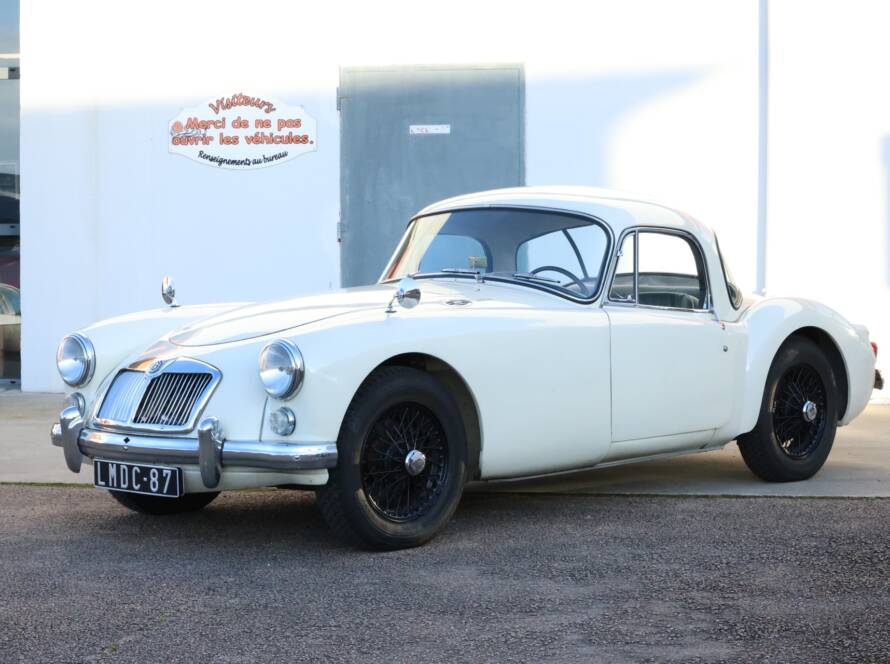 MGA 1600 Coupé Blanche 1960