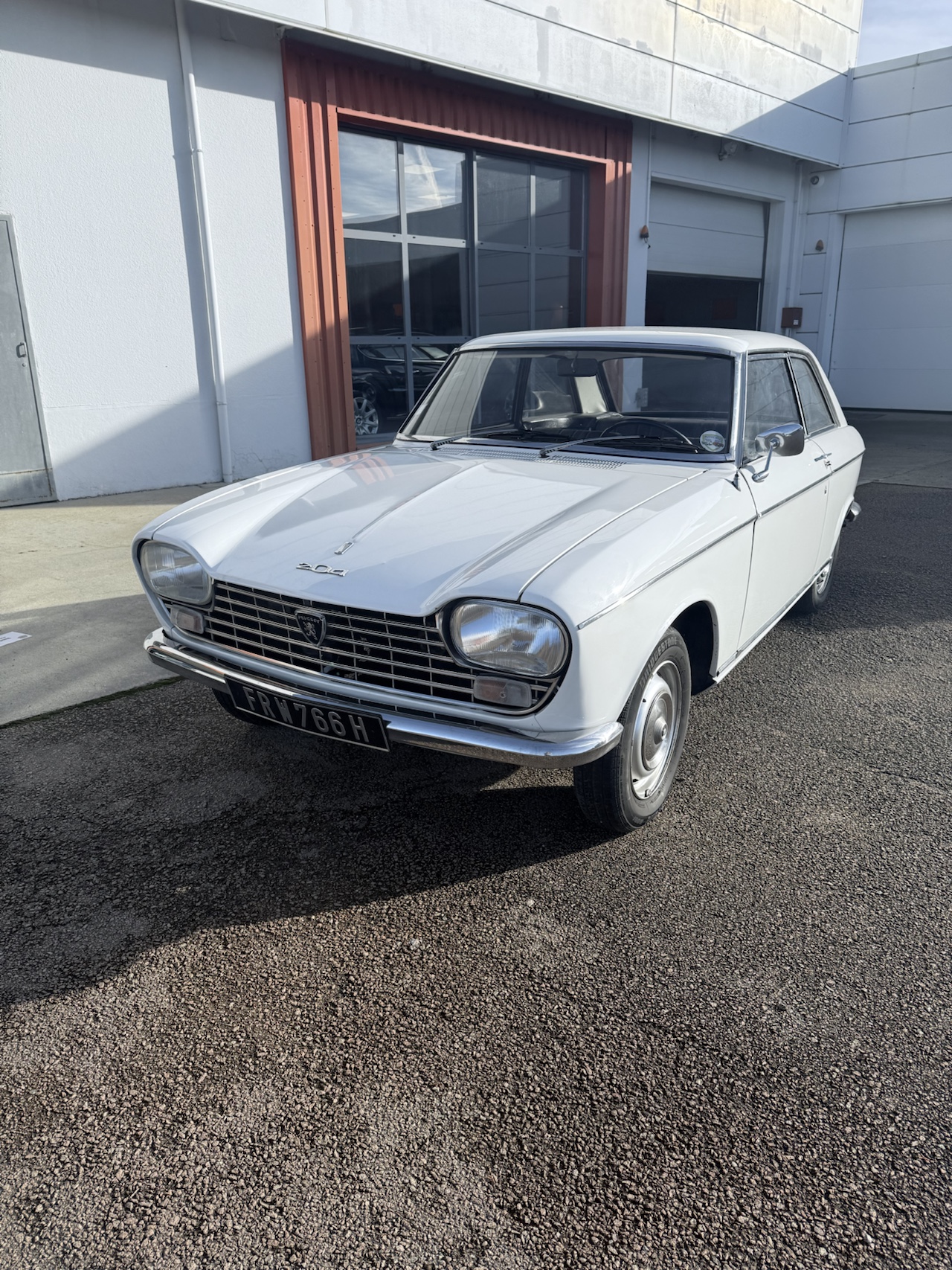 Peugeot 204 Coupé Blanche 1967