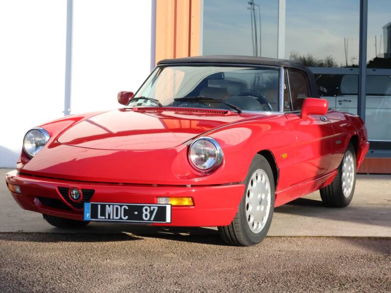 Alfa Roméo Spider 2.0 ie Série IV Rouge 1991