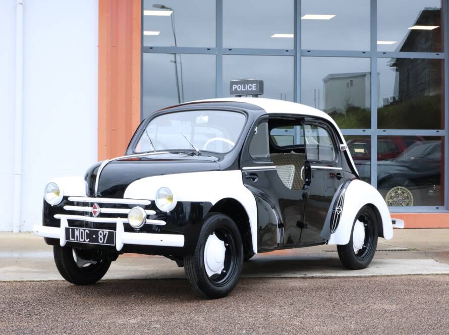 Renault 4CV Pie bicolore 1954