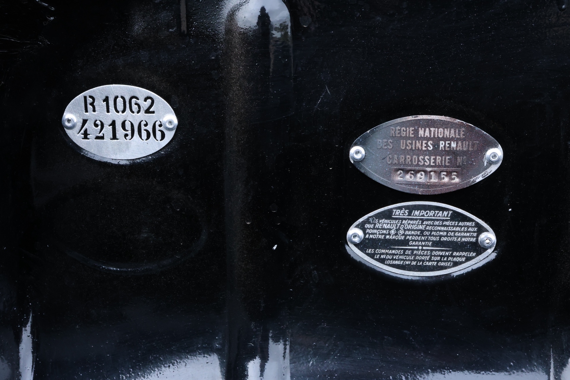 Renault 4CV Pie bicolore 1954 – Image 15