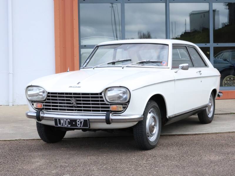 Peugeot 204 Coupé Blanche 1969