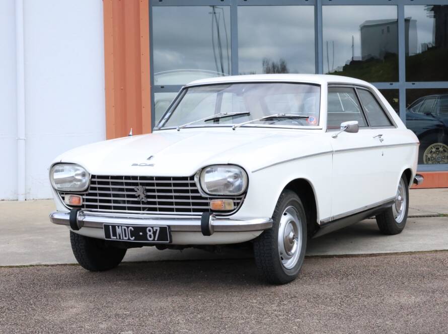 Peugeot 204 Coupé Blanche 1969
