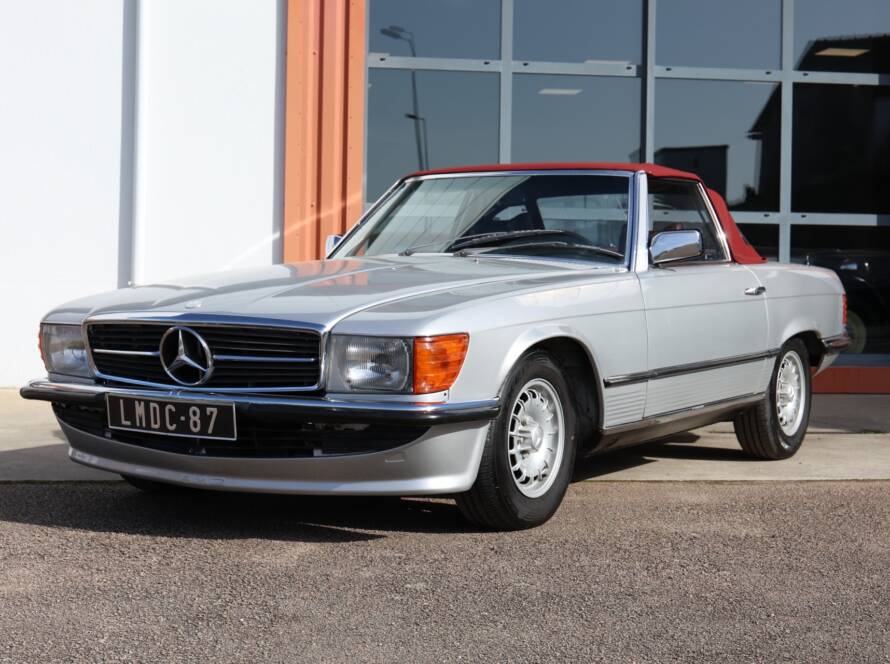Mercedes 280 SL Type R107 Cabriolet Grise 1984