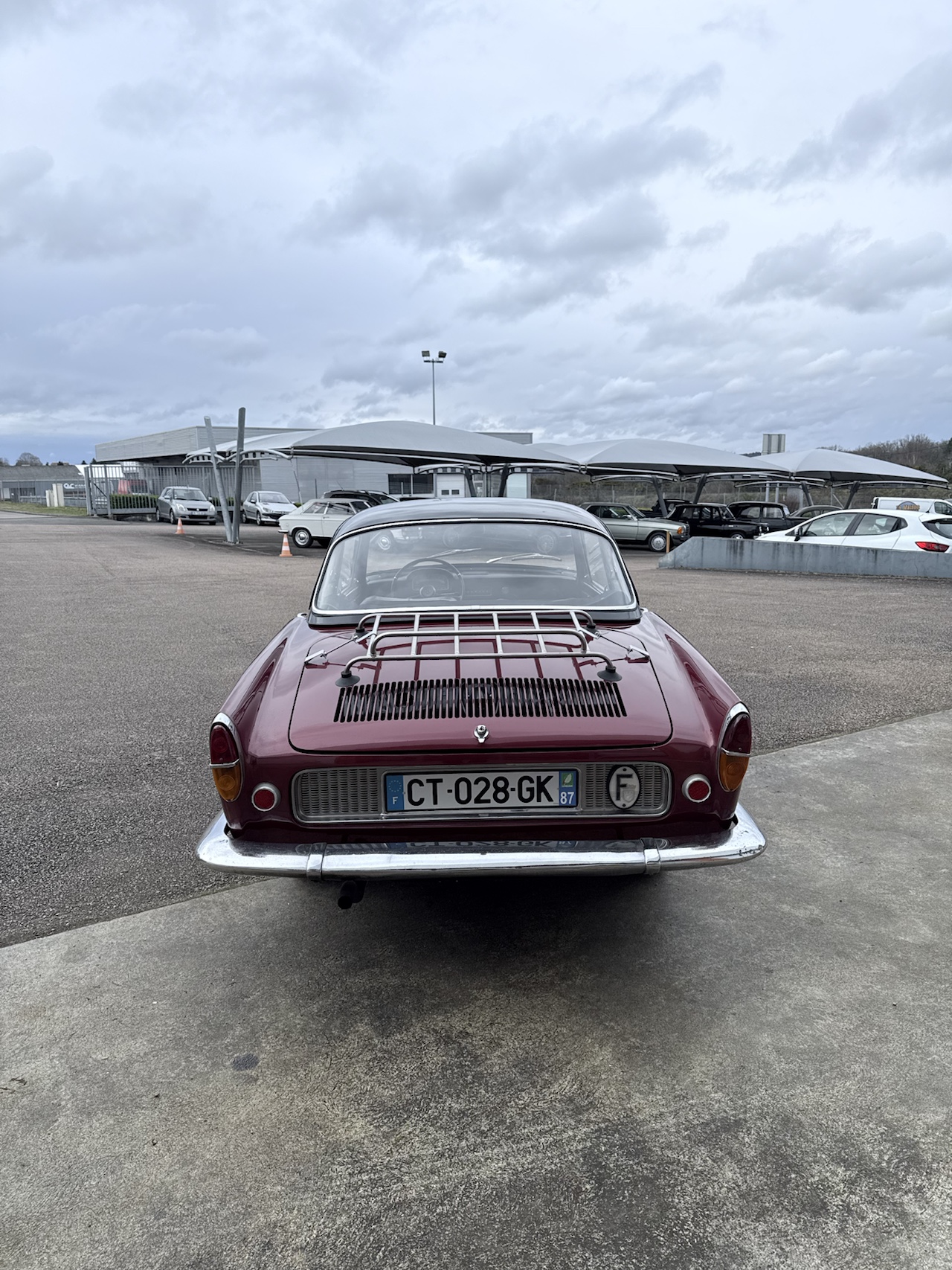 Renault Floride S Cabriolet Bordeaux 1962 – Image 30