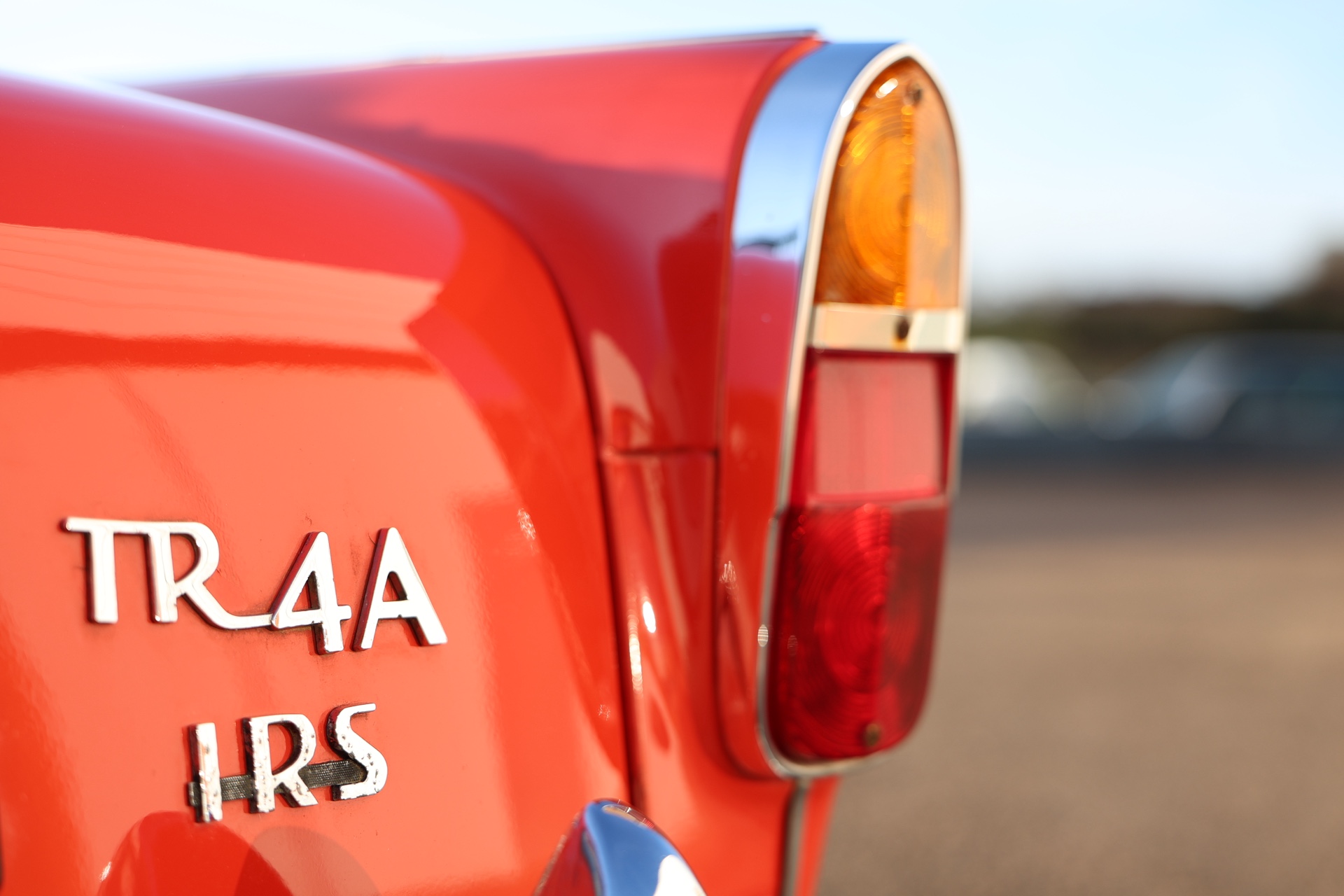Triumph TR4 A IRS Cabriolet Rouge 1965 – Image 16