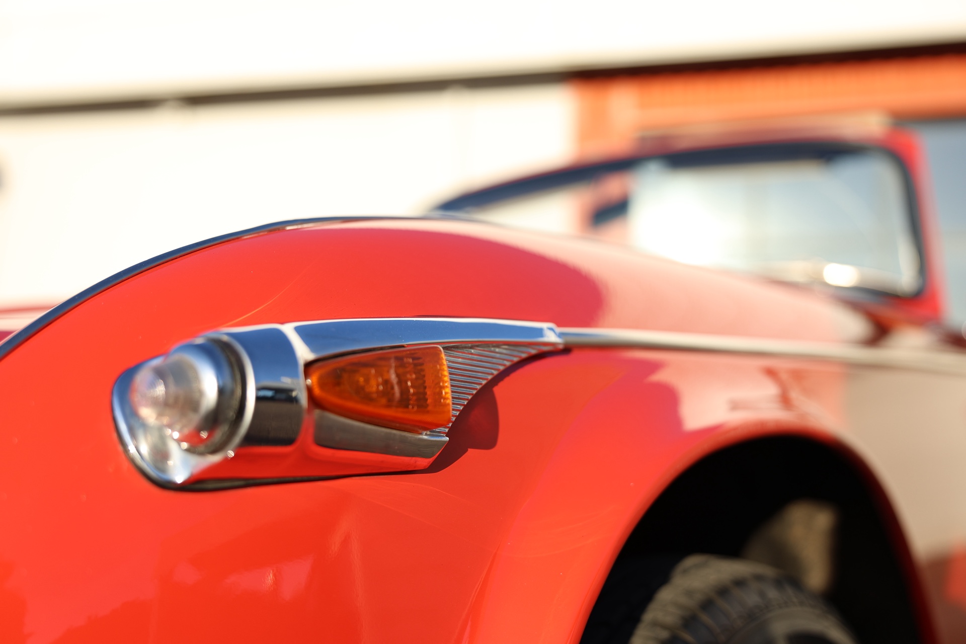 Triumph TR4 A IRS Cabriolet Rouge 1965 – Image 13