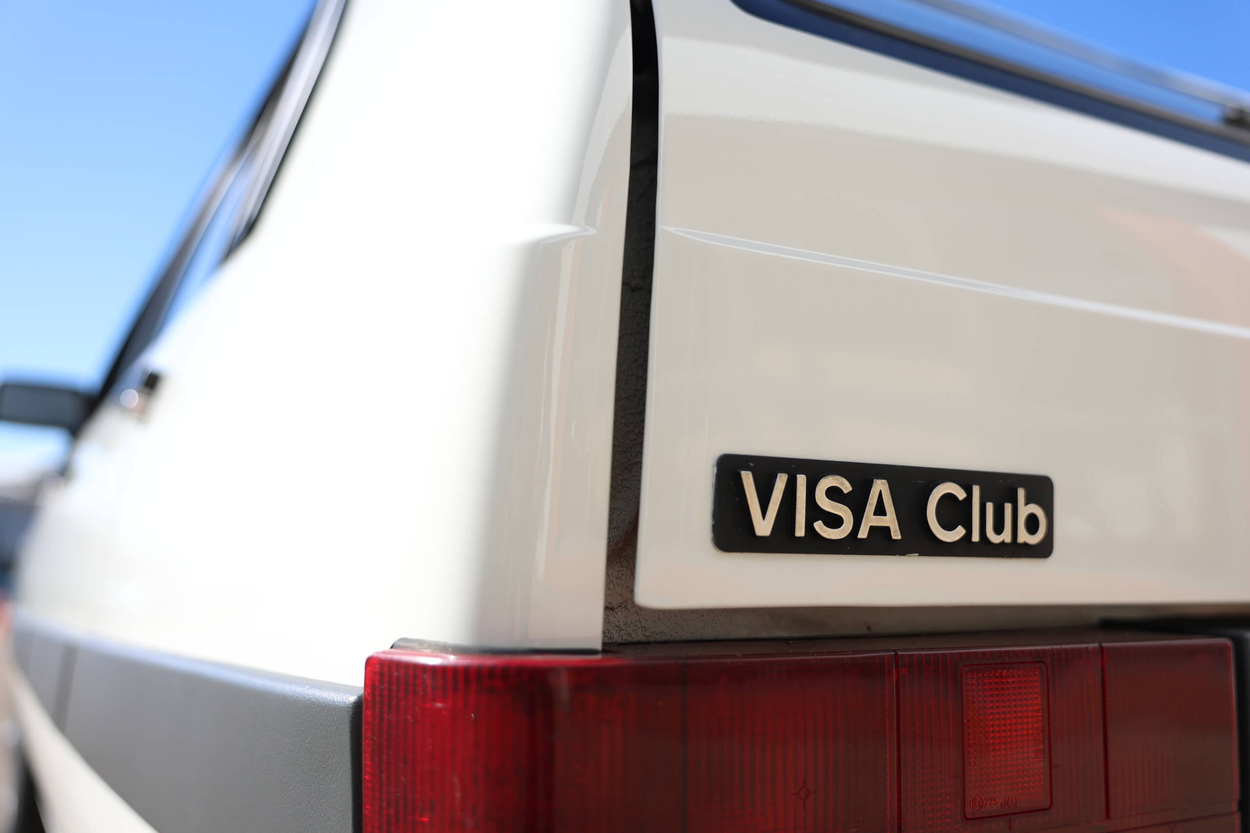 Citroën Visa Club Blanche 1983 – Image 7