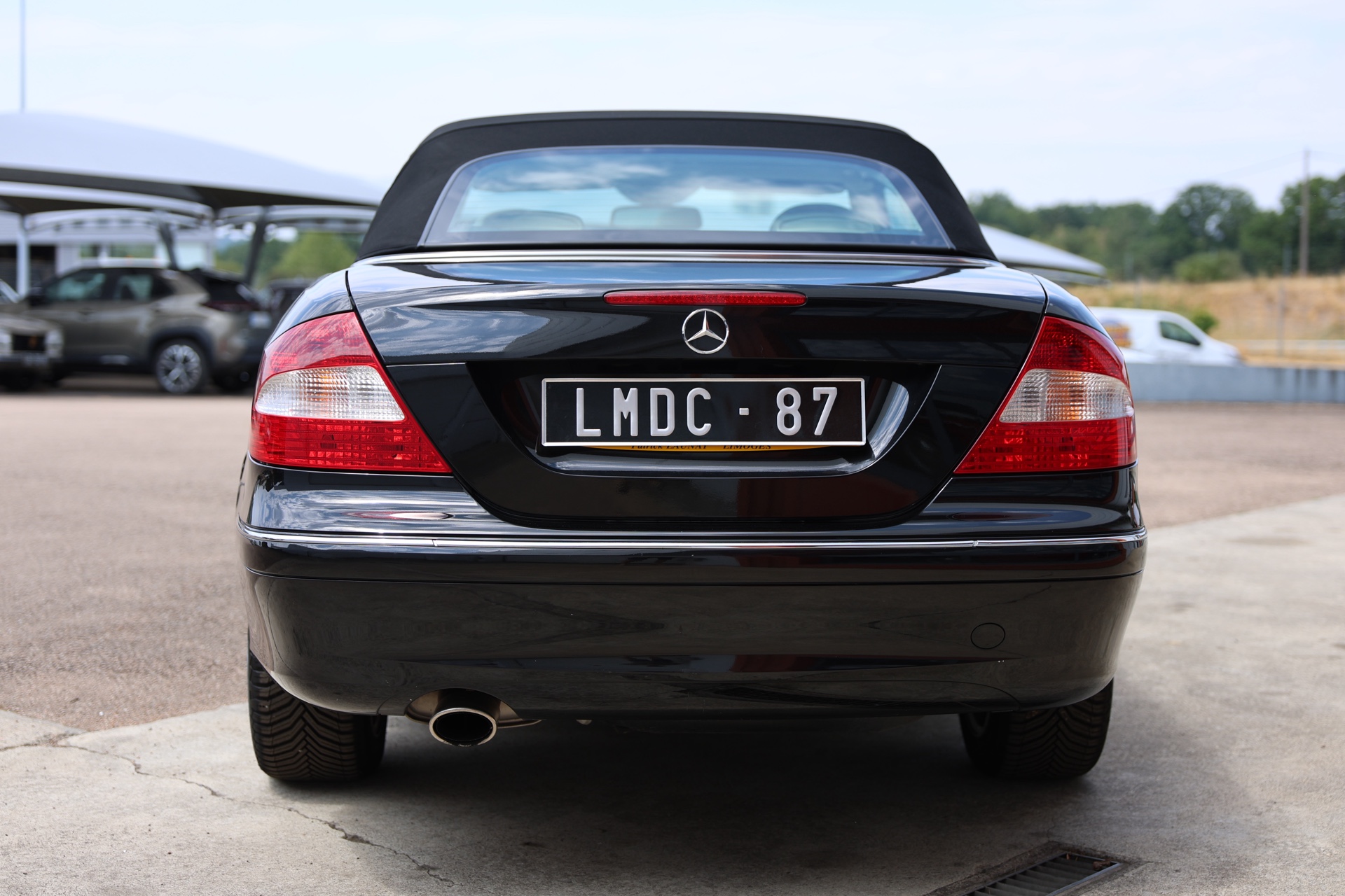 Mercedes CLK 200 Kompressor II Noire 2005 – Image 27