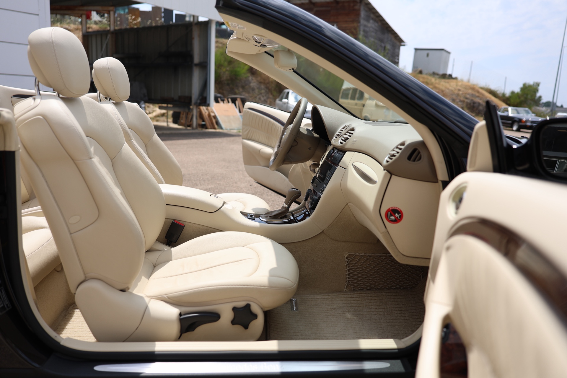 Mercedes CLK 200 Kompressor II Noire 2005 – Image 17