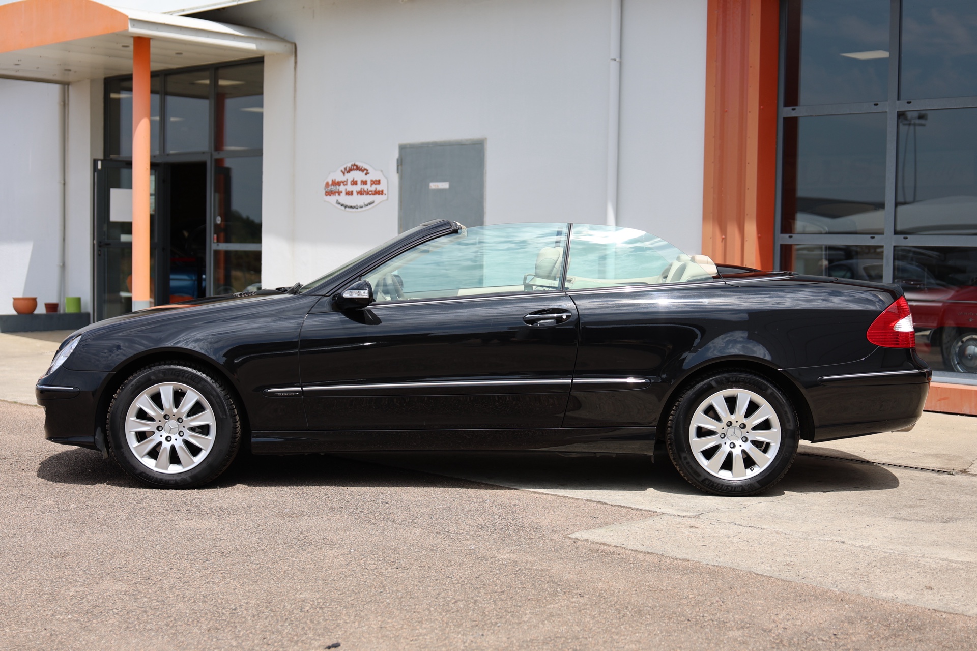 Mercedes CLK 200 Kompressor II Noire 2005 – Image 11