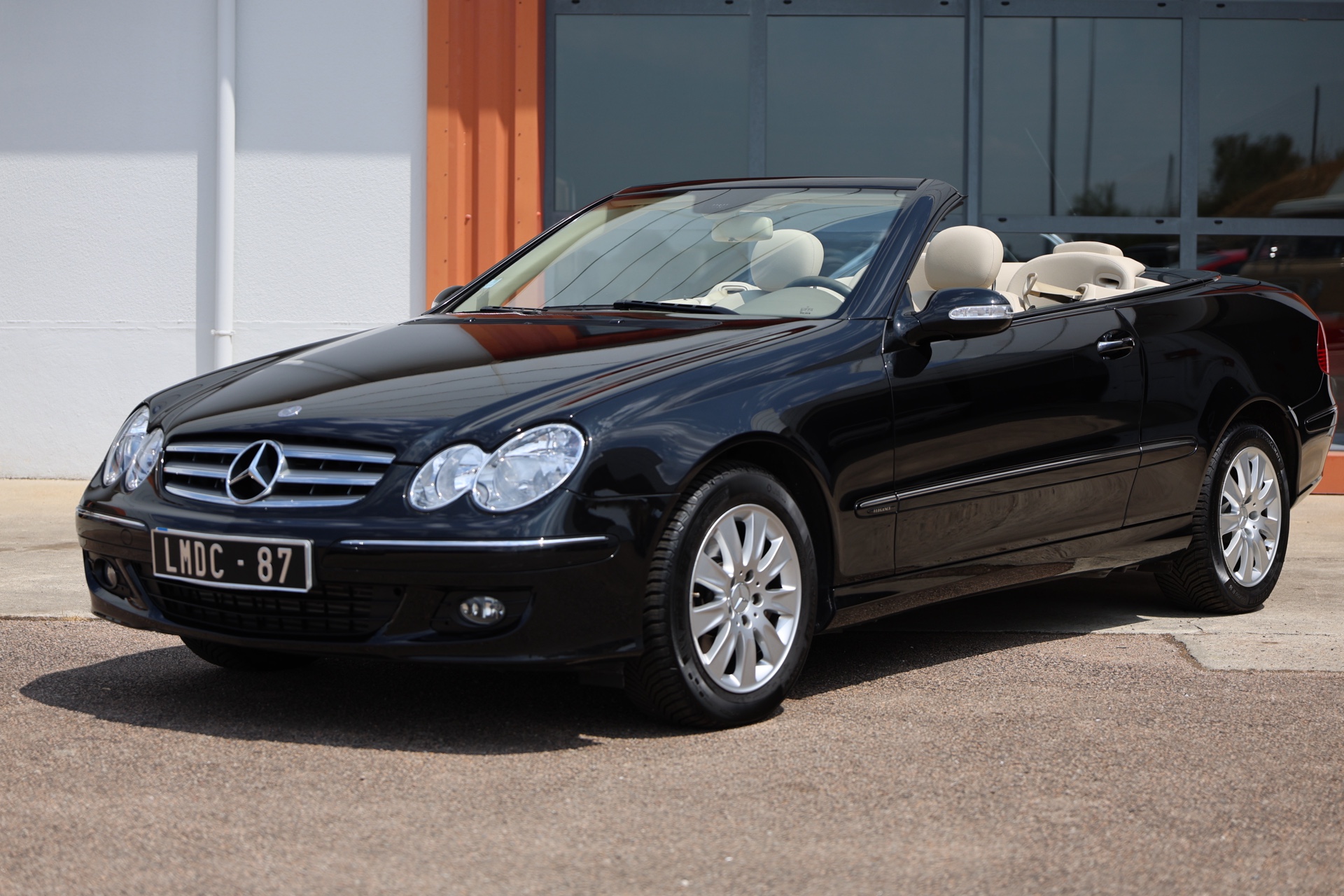 Mercedes CLK 200 Kompressor II Noire 2005