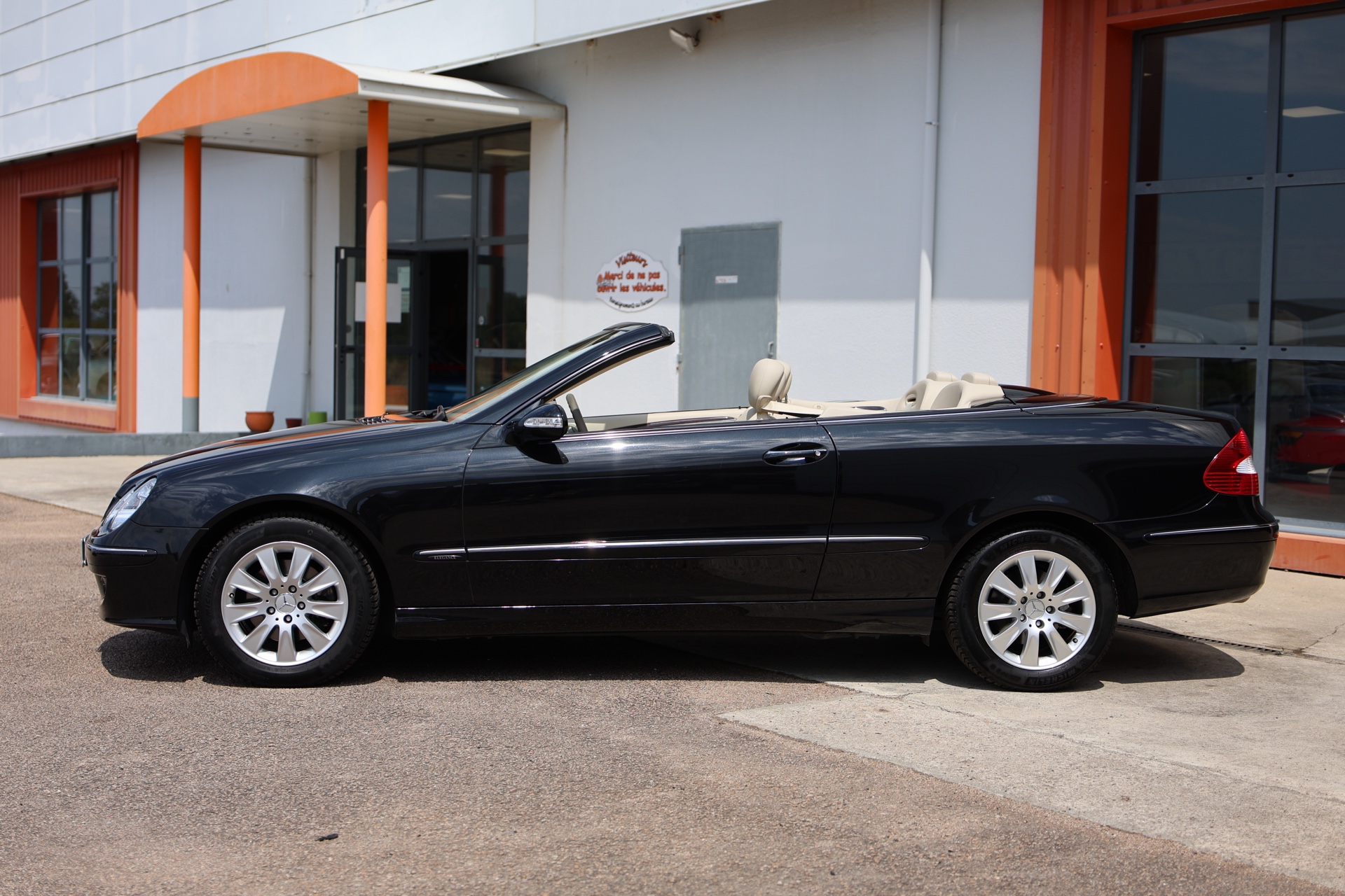 Mercedes CLK 200 Kompressor II Noire 2005 – Image 9