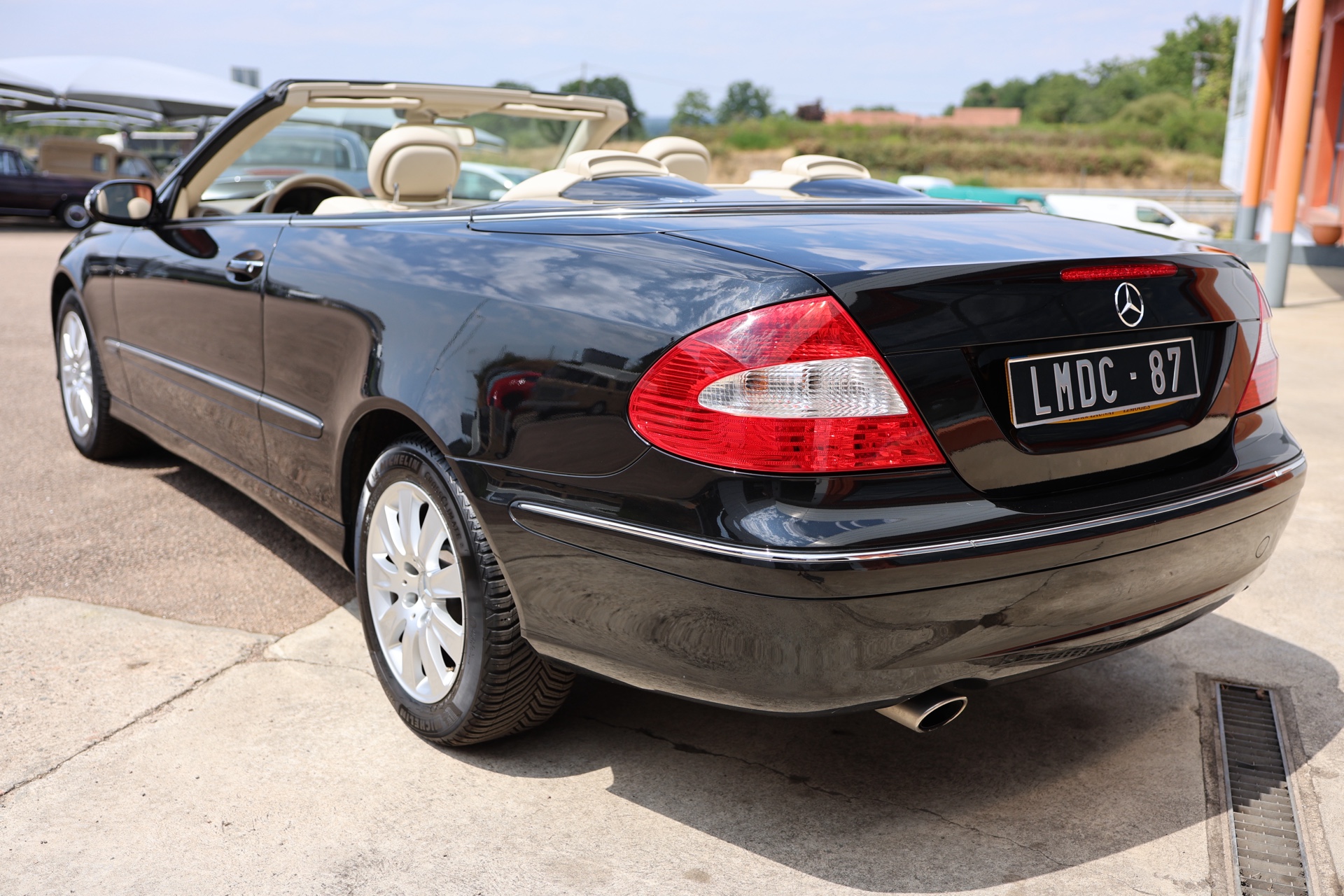 Mercedes CLK 200 Kompressor II Noire 2005 – Image 10