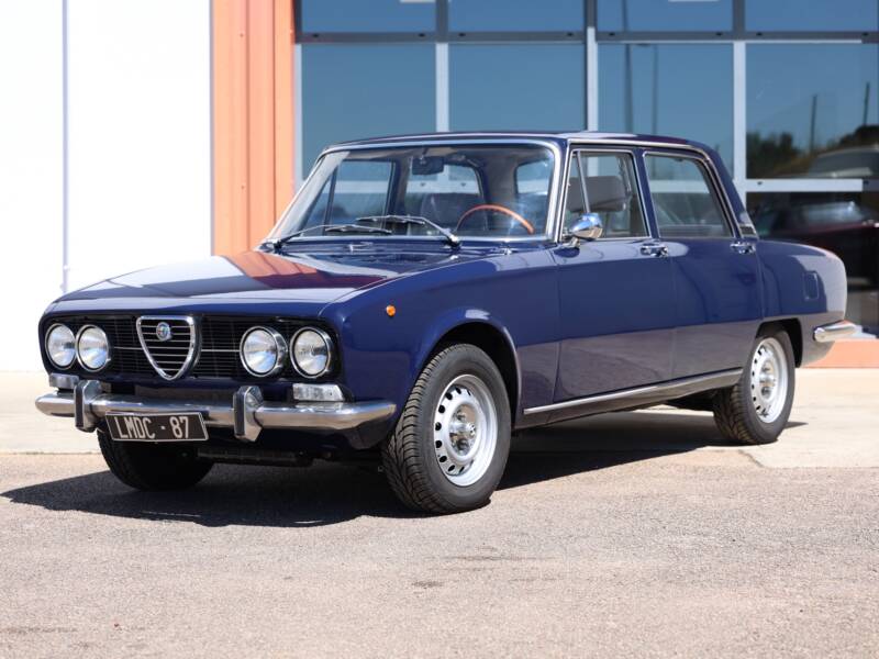 Alfa Roméo 2000 Berlina Bleu 1971
