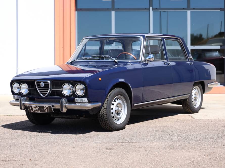 Alfa Roméo 2000 Berlina Bleu 1971