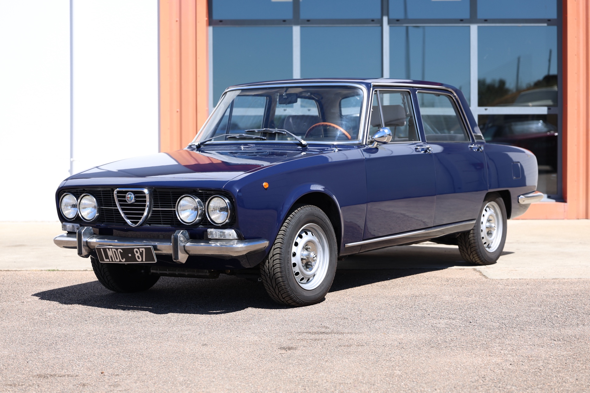 Alfa Roméo 2000 Berlina Bleu 1971