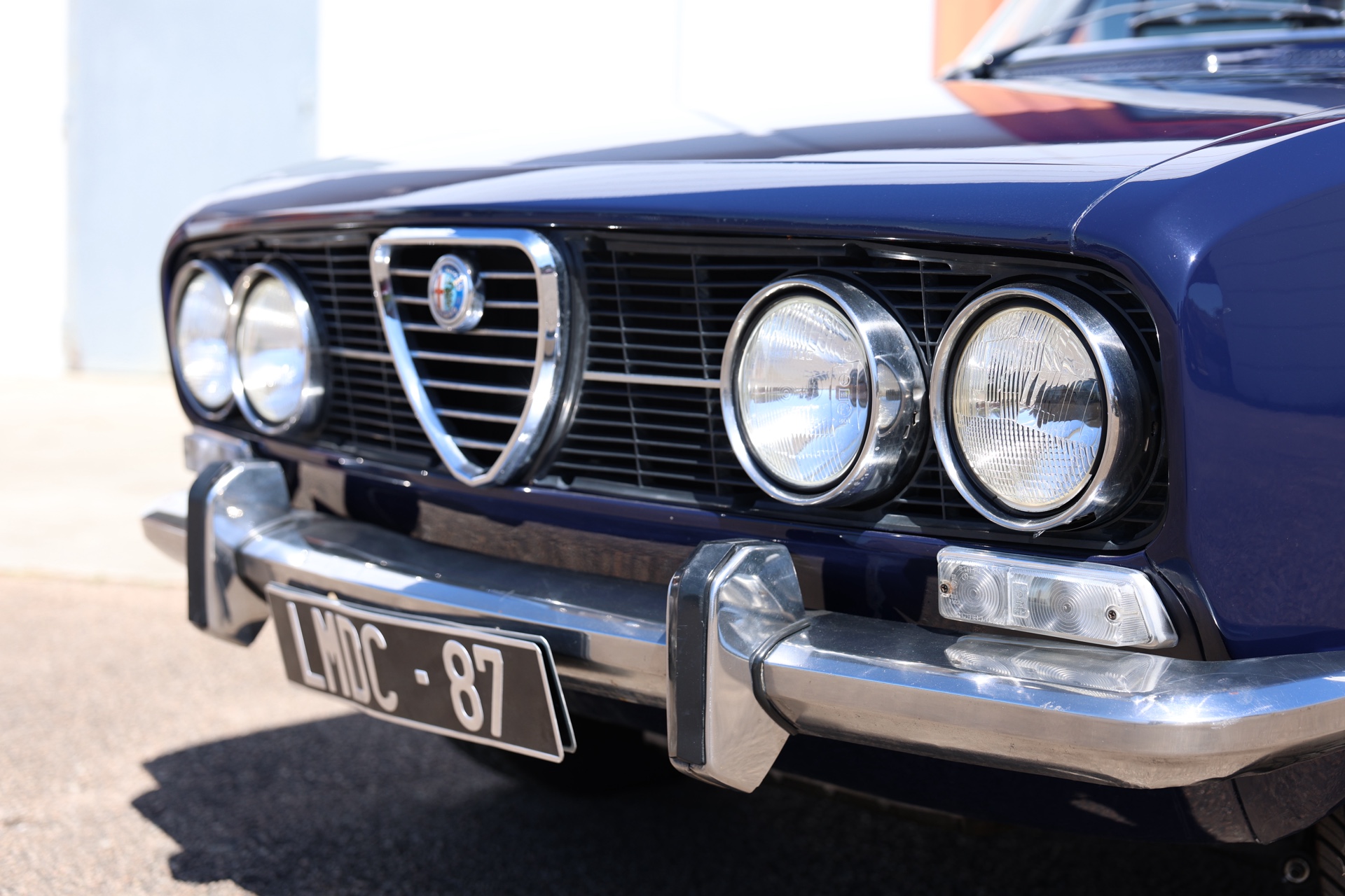 Alfa Roméo 2000 Berlina Bleu 1971 – Image 11