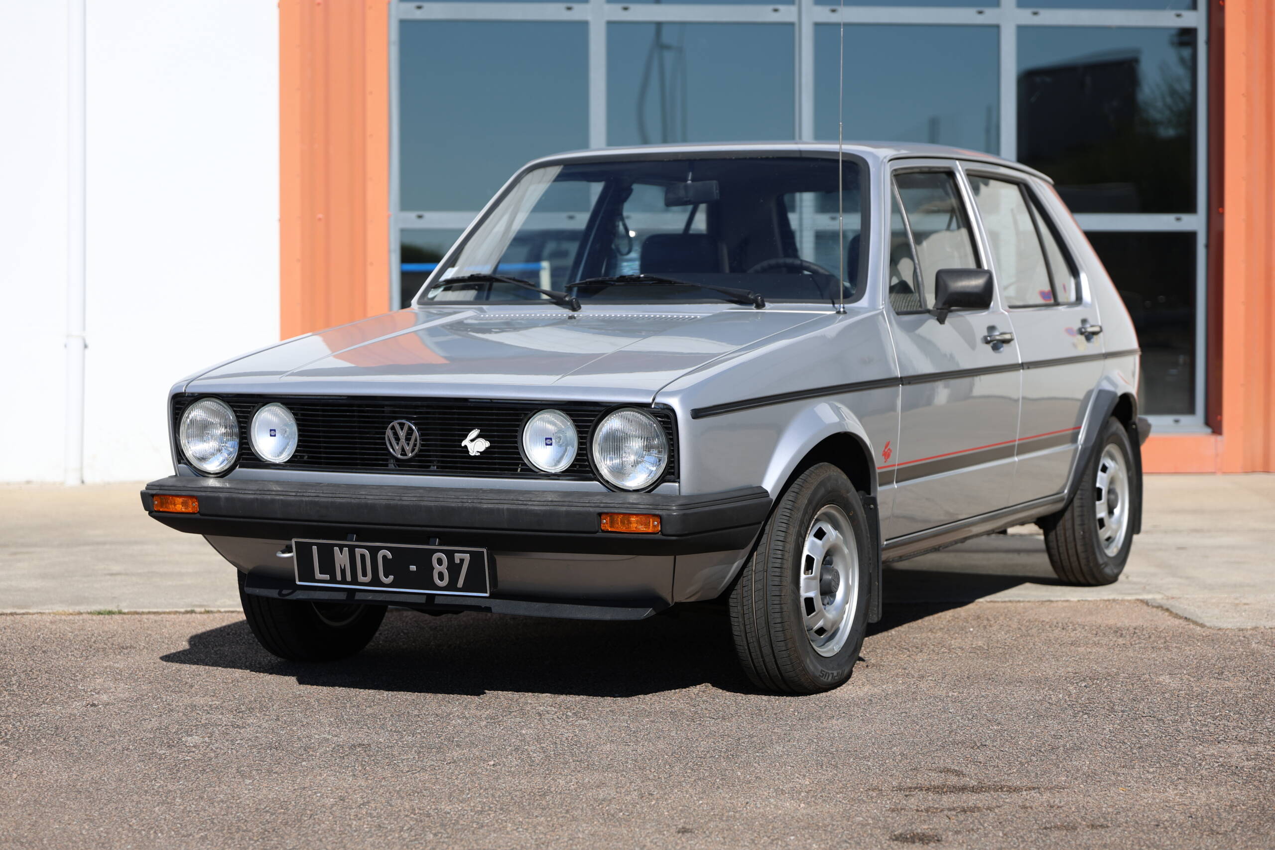VW Golf I Rabbit Grise 1983