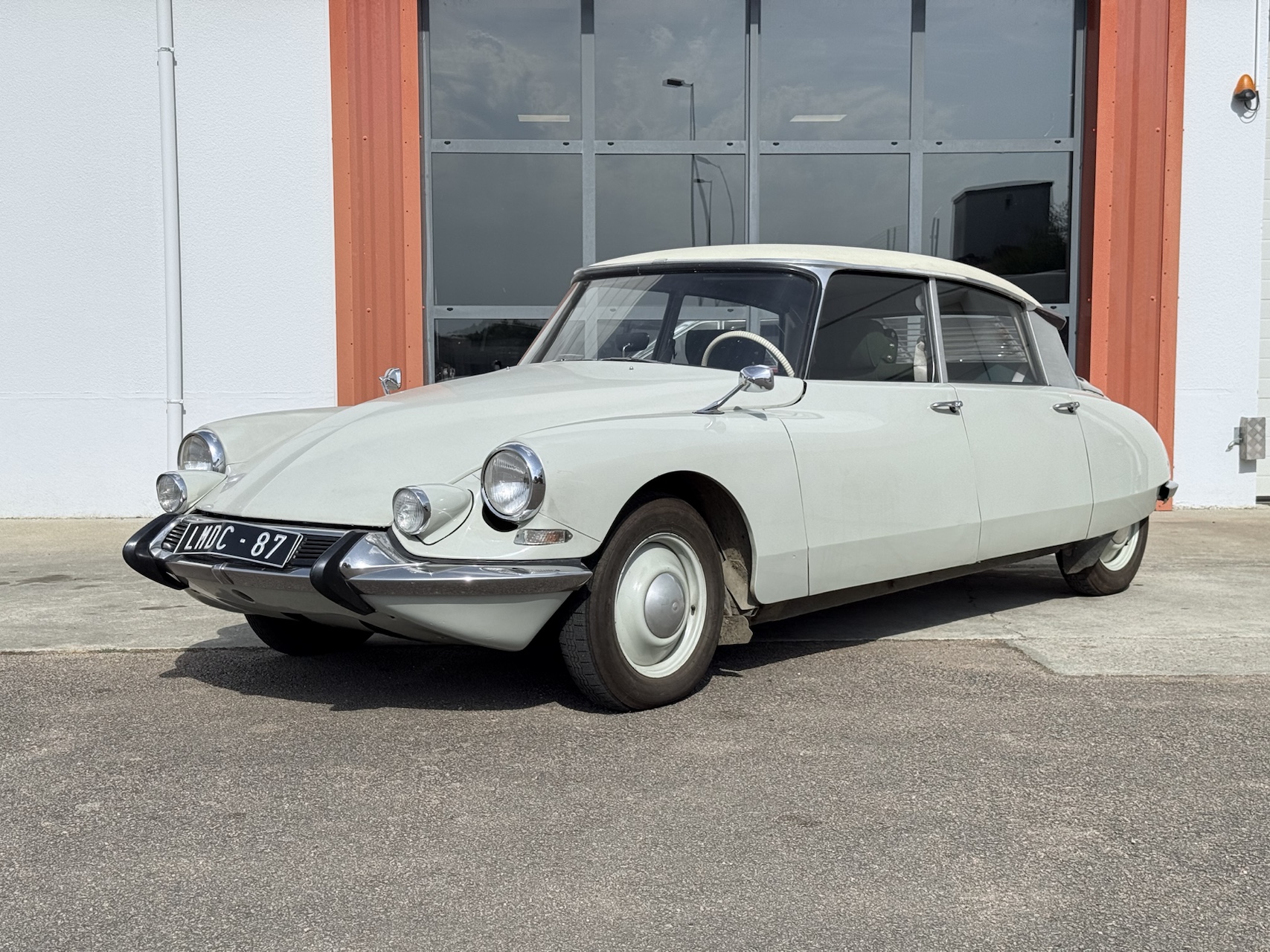 Citroën ID 19 Blanche 1964