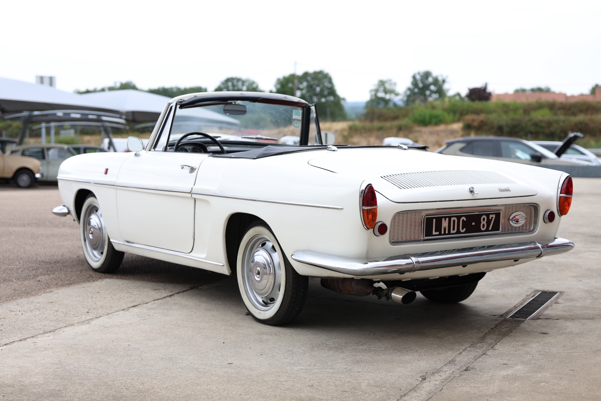 Renault Caravelle 1100 Cabriolet Blanche 1965 – Image 5