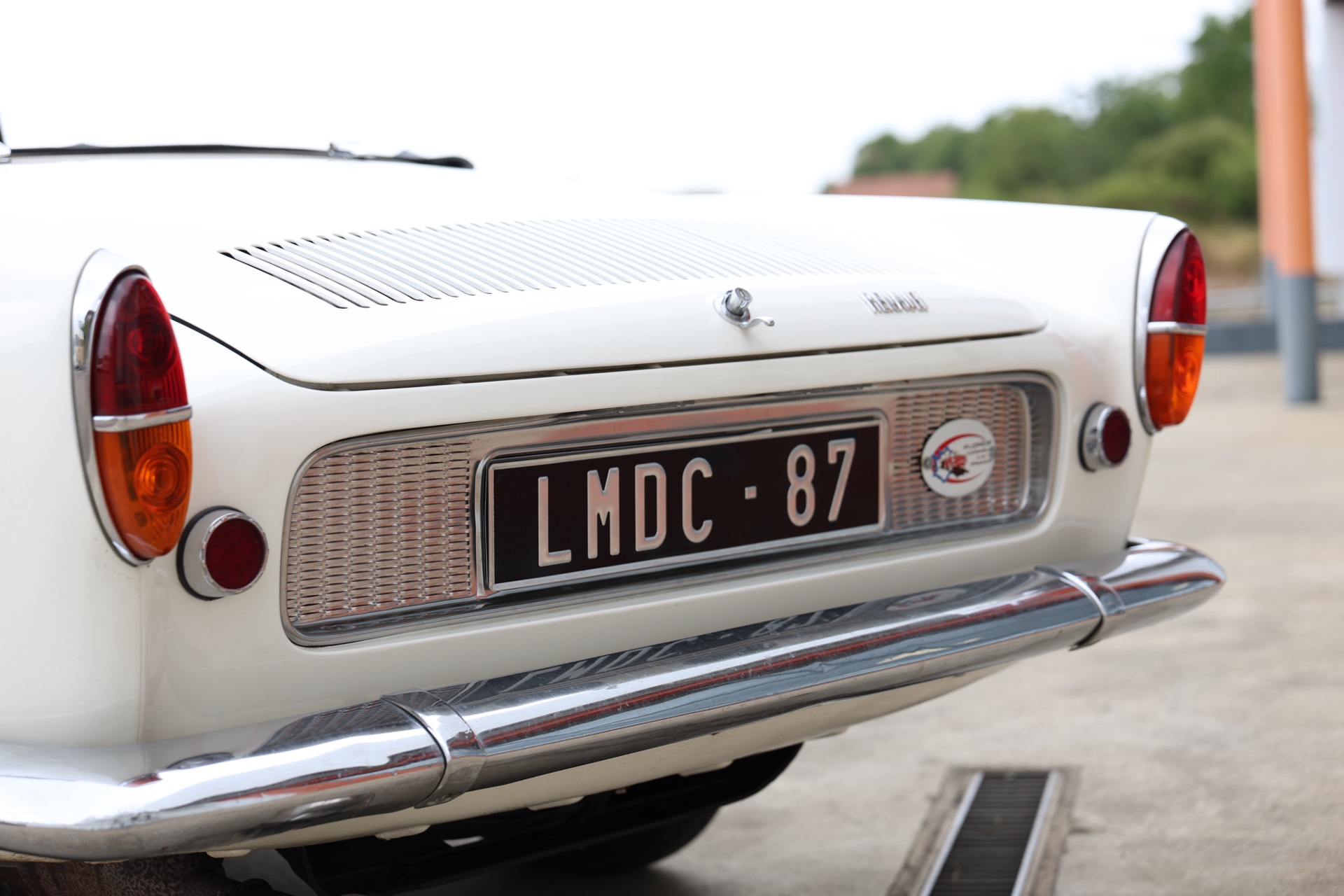 Renault Caravelle 1100 Cabriolet Blanche 1965 – Image 12