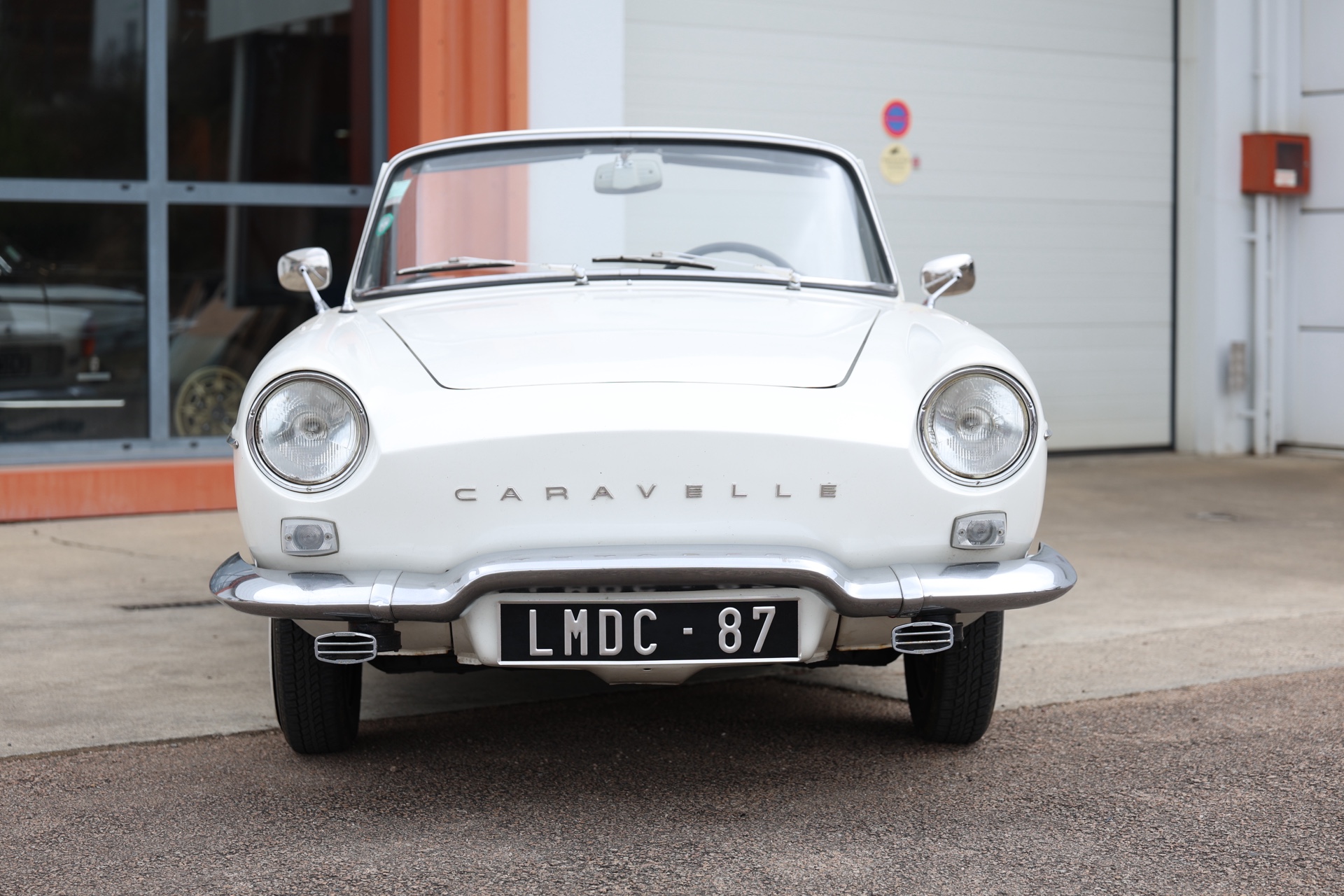 Renault Caravelle 1100 Cabriolet Blanche 1965 – Image 8