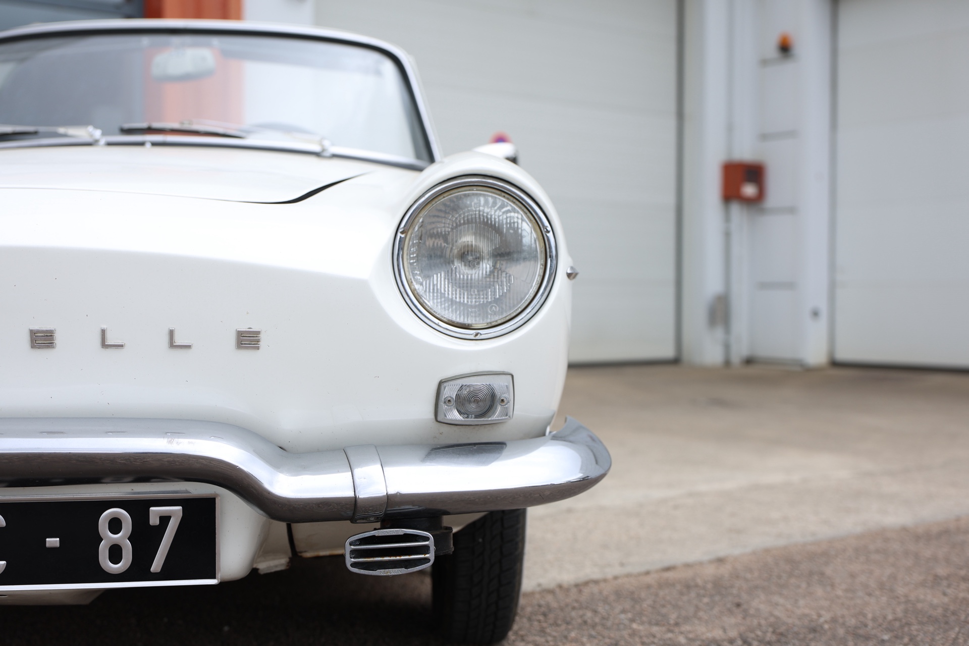 Renault Caravelle 1100 Cabriolet Blanche 1965 – Image 10