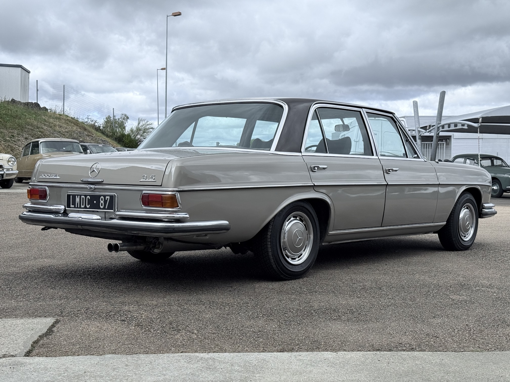 Mercedes 300 SEL 3.5 Type W109 Marron 1972 – Image 6