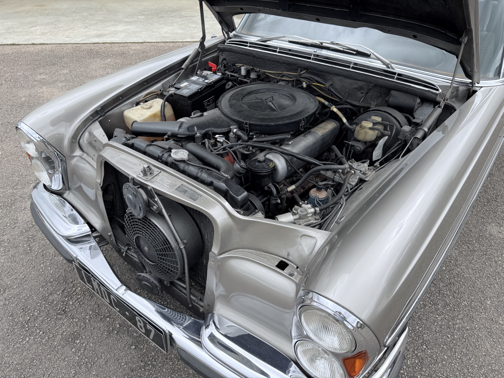 Mercedes 300 SEL 3.5 Type W109 Marron 1972 – Image 25