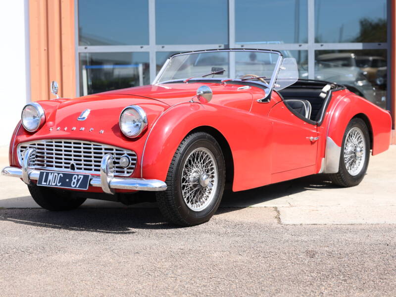 Triumph TR3B Rouge 1962