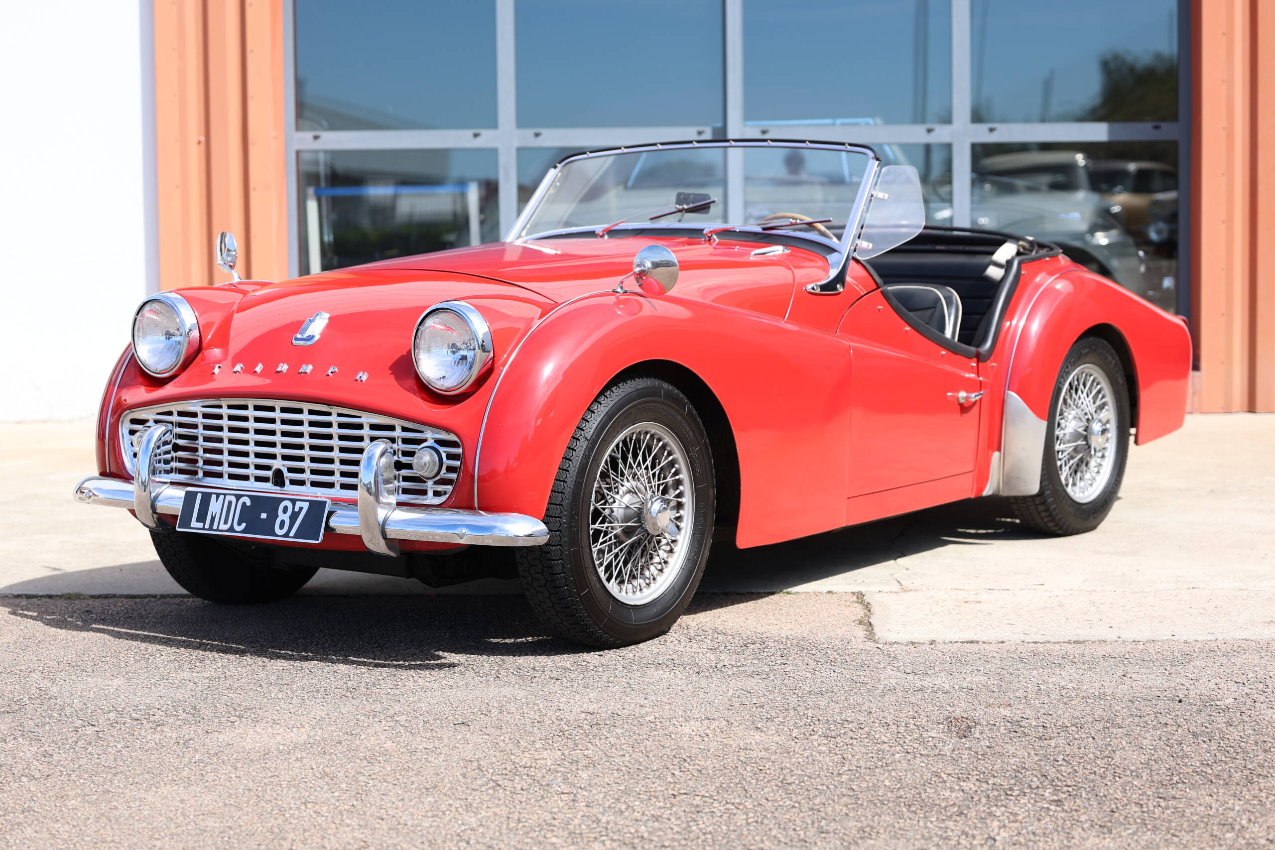 Triumph TR3B Rouge 1962