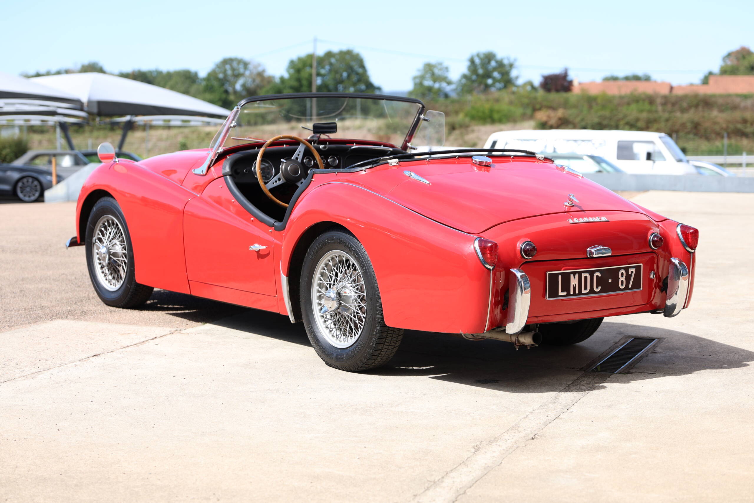 Triumph TR3B Rouge 1962 – Image 5
