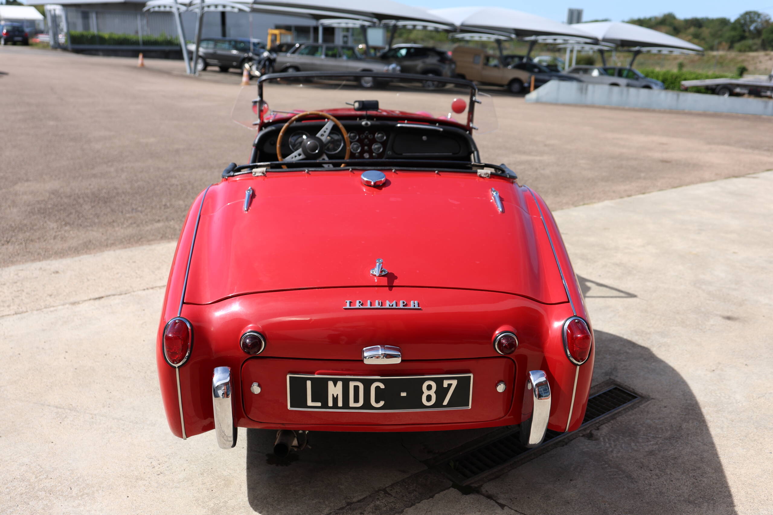 Triumph TR3B Rouge 1962 – Image 11