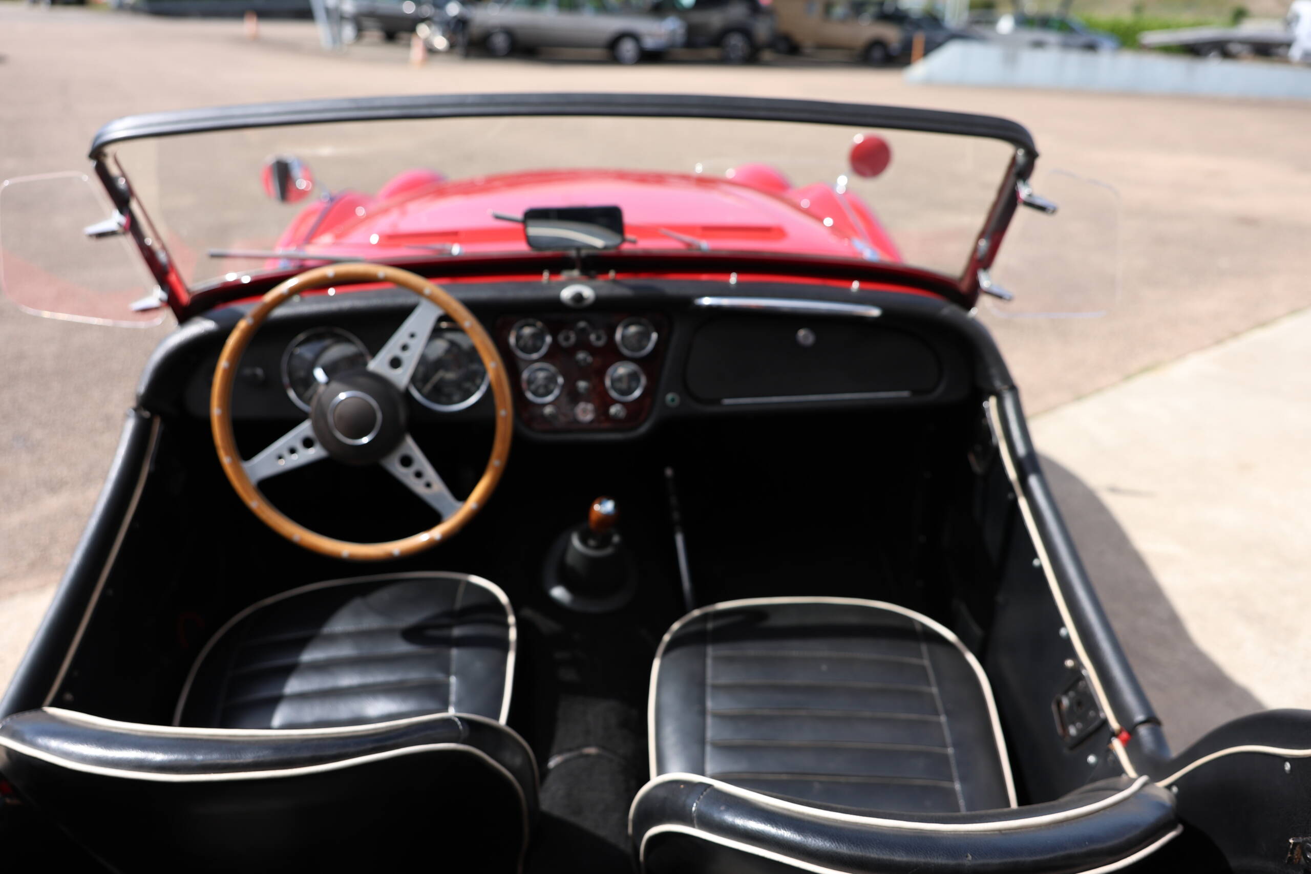 Triumph TR3B Rouge 1962 – Image 15