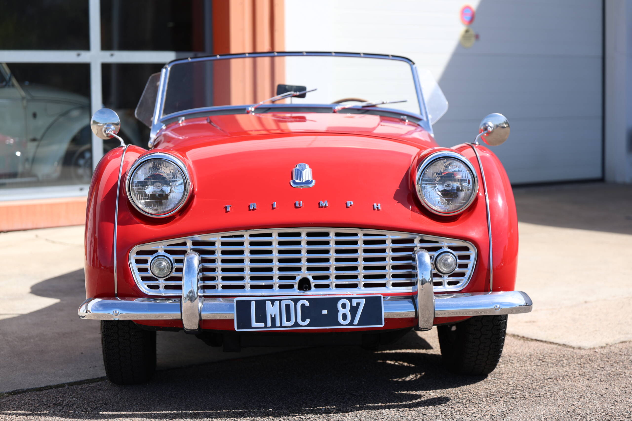 Triumph TR3B Rouge 1962 – Image 3