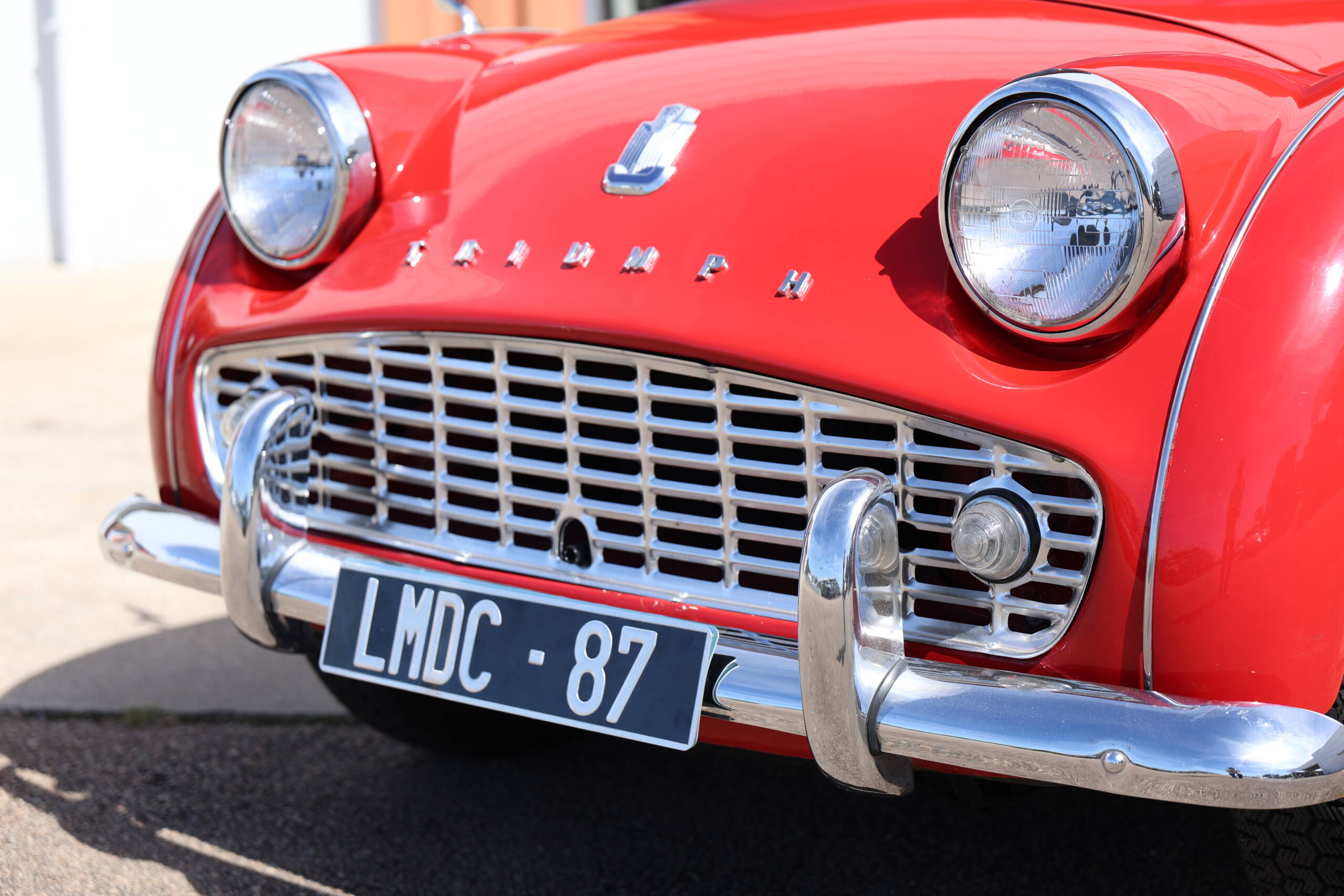 Triumph TR3B Rouge 1962 – Image 6