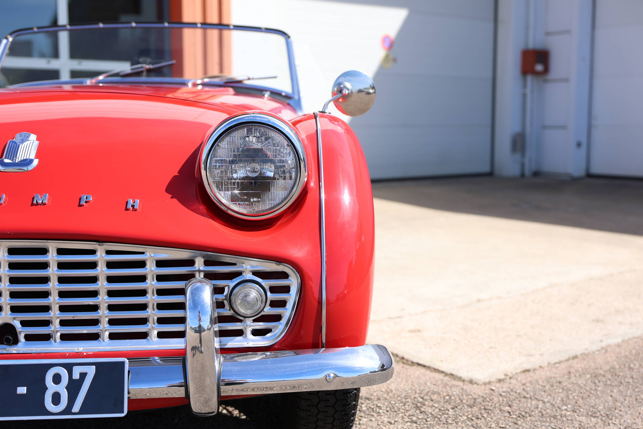 Triumph TR3B Rouge 1962 – Image 7