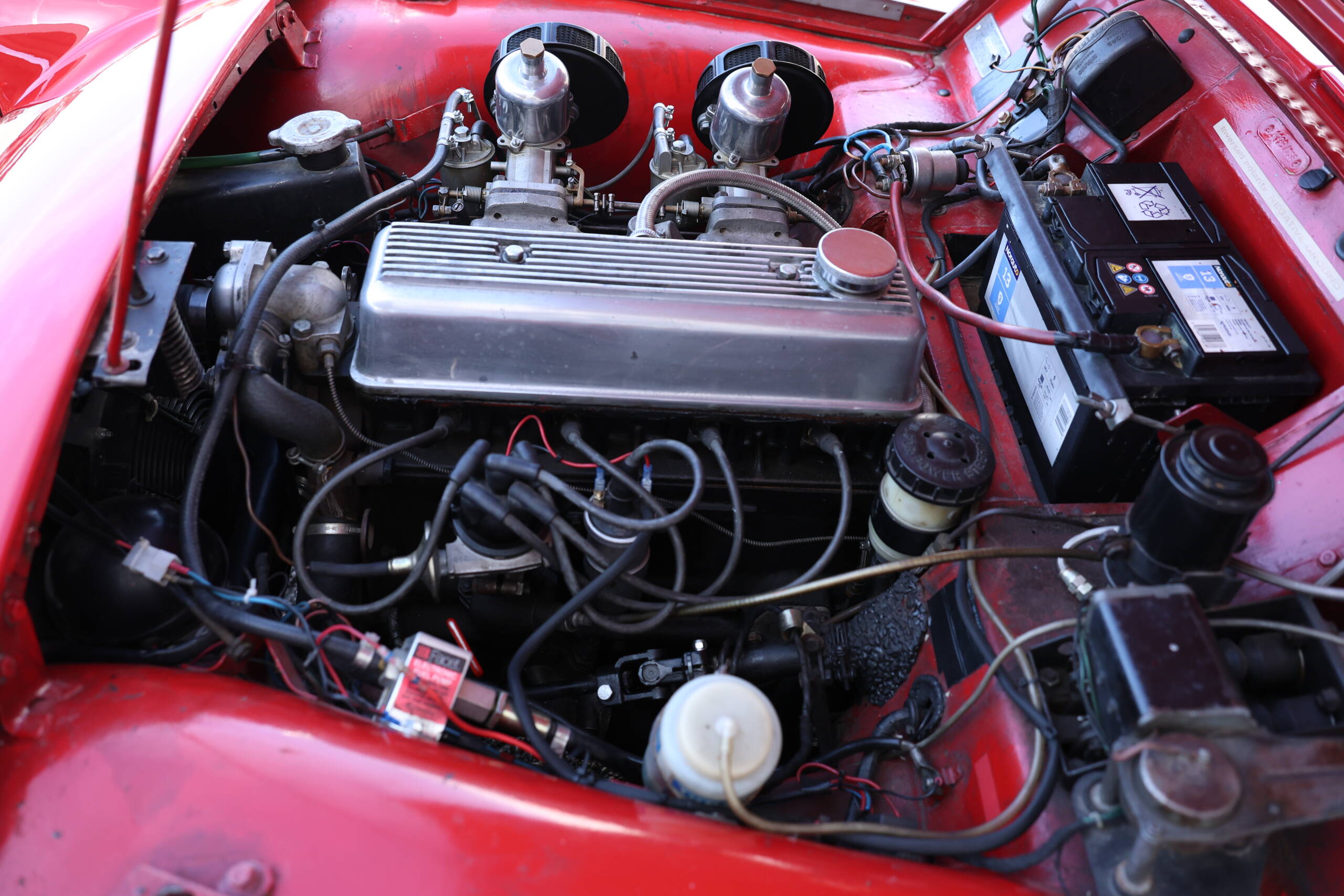 Triumph TR3B Rouge 1962 – Image 19
