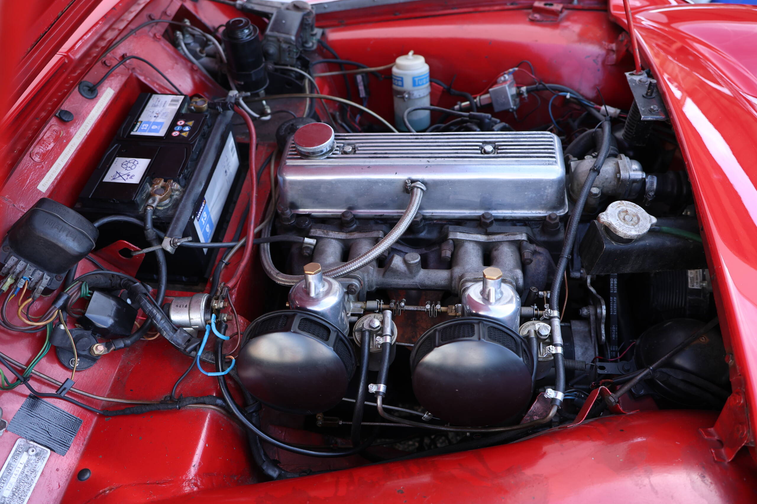 Triumph TR3B Rouge 1962 – Image 20